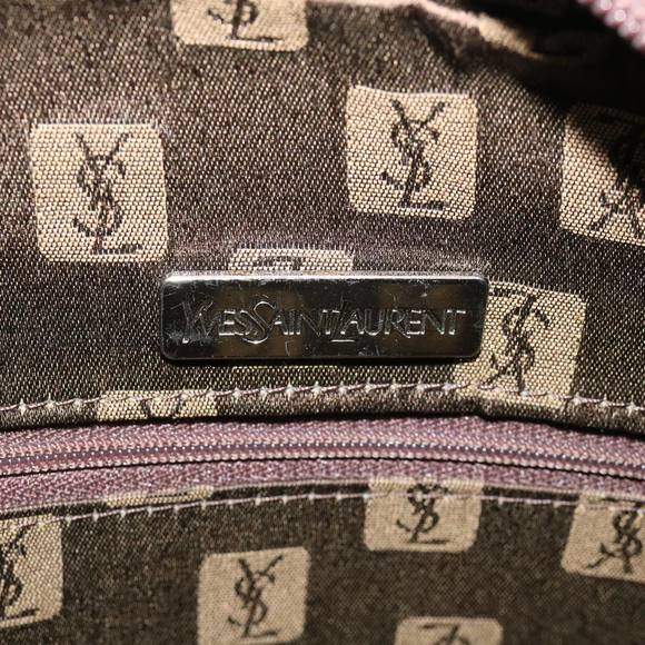 SAINT LAURENT Shoulder Bag Nylon Brown Auth 39940 - Picture 14 of 16
